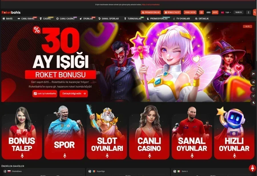 Roketbahis ekran görüntüsü